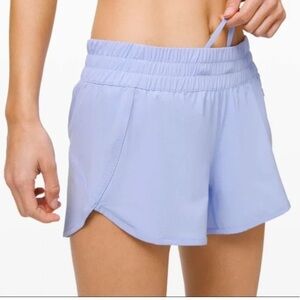 Lululemon | Women’s Tracker Pull On Running Shorts in Lavender Dusk Size 4
